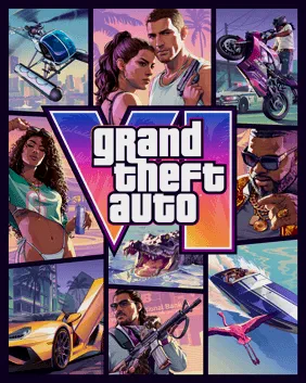 Grand Theft Auto VI key art used to illustrate the launch-piracy discussion. Credit: Rockstar Games.