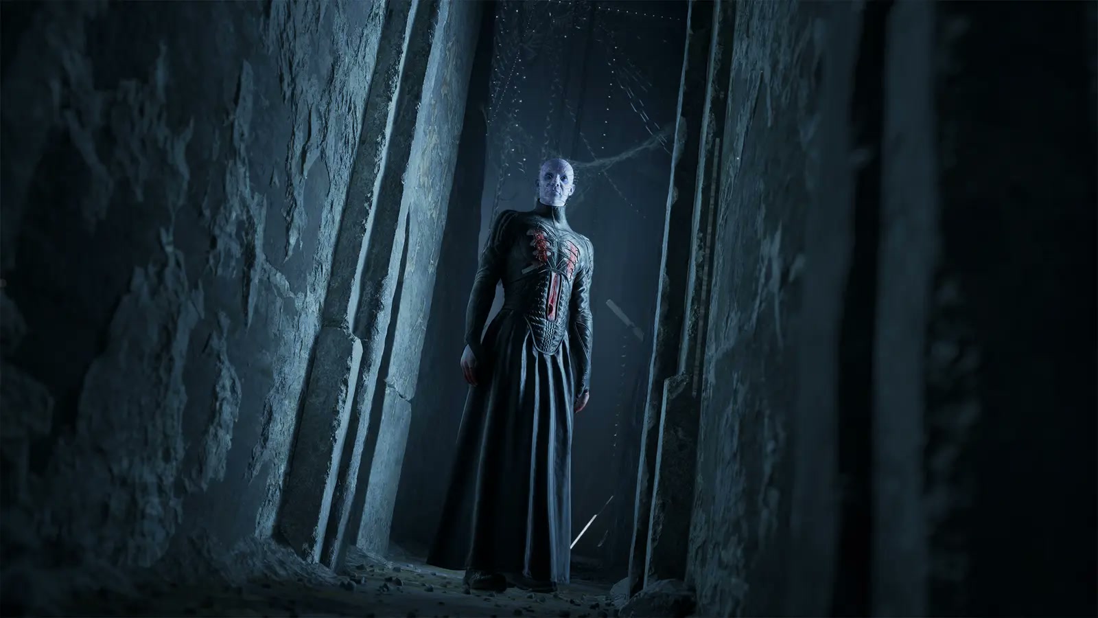 Hellraiser Revival gameplay screenshot showing the labyrinth environment