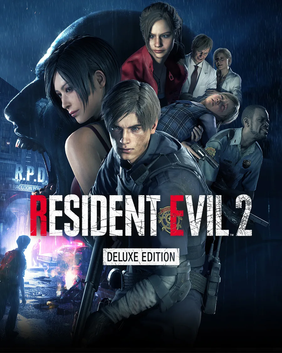 Resident Evil 2 remake key art for the Nintendo Switch 2 release