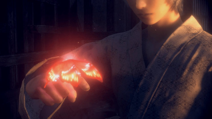 Itsuki With Crimson Butterfly