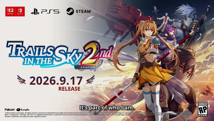 trails in the sky the 2nd chapter release date