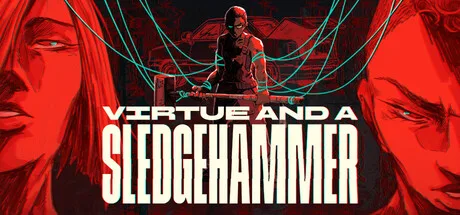 Virtue and a Sledgehammer cover art showing a hometown being torn down