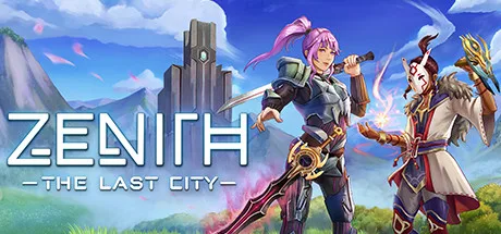 Zenith The Last City cover art of the anime-styled VR MMO world